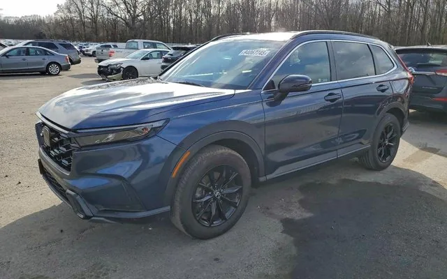 2024 Honda CR-V Sport, front-end damage, as won at auction
